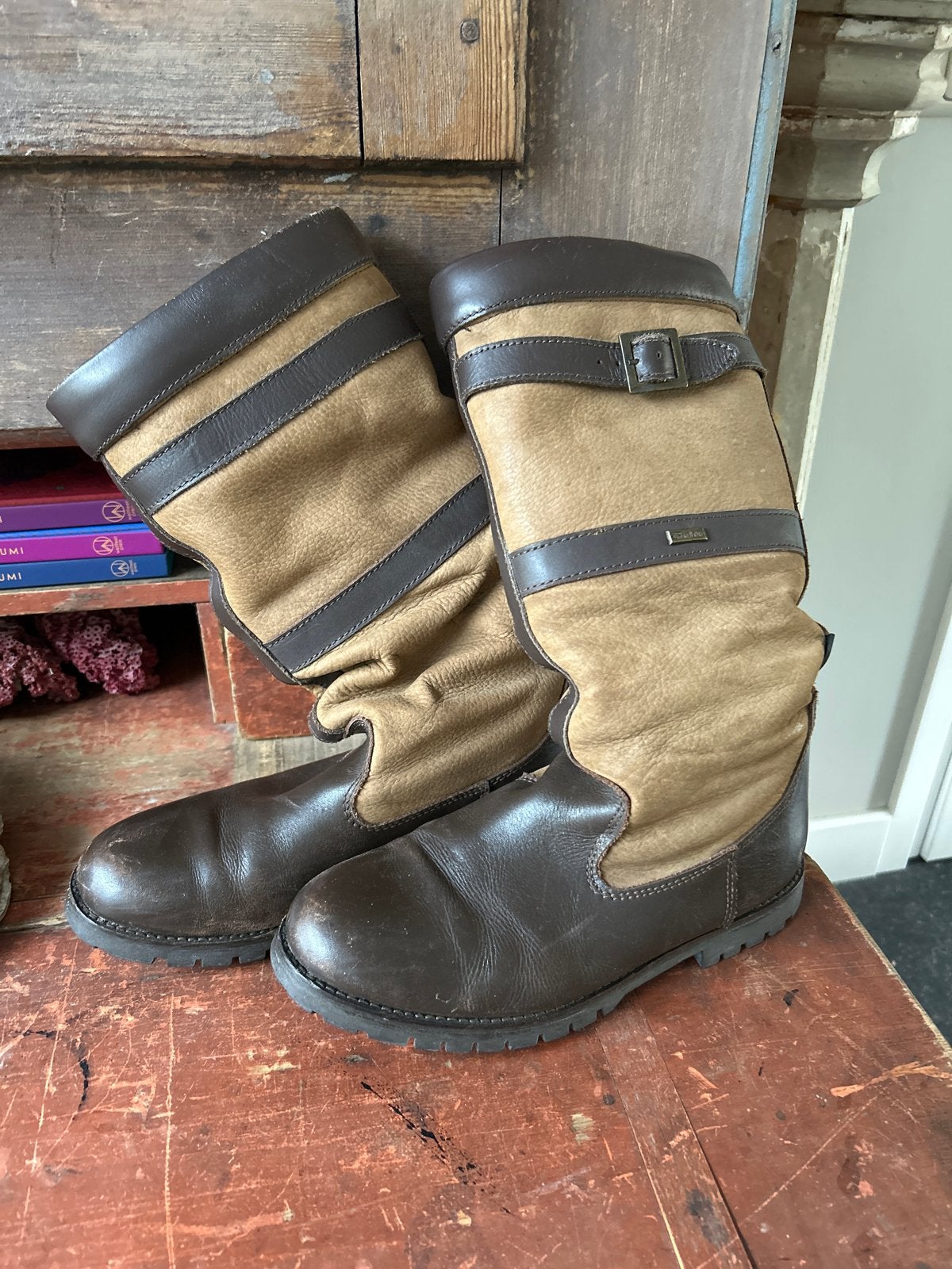 Human Nature gevoerde laarzen Dubarry stijl  - lekker warm, Kleding | Dames, Ophalen of Verzenden, Gedragen, Bruin, Hoge laarzen