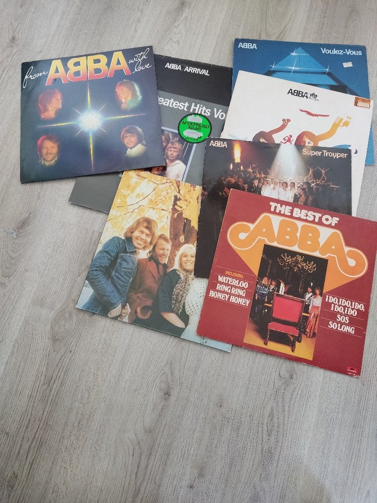 elpee,s  ABBA, Ophalen, LP, Gebruikt, 12 inch