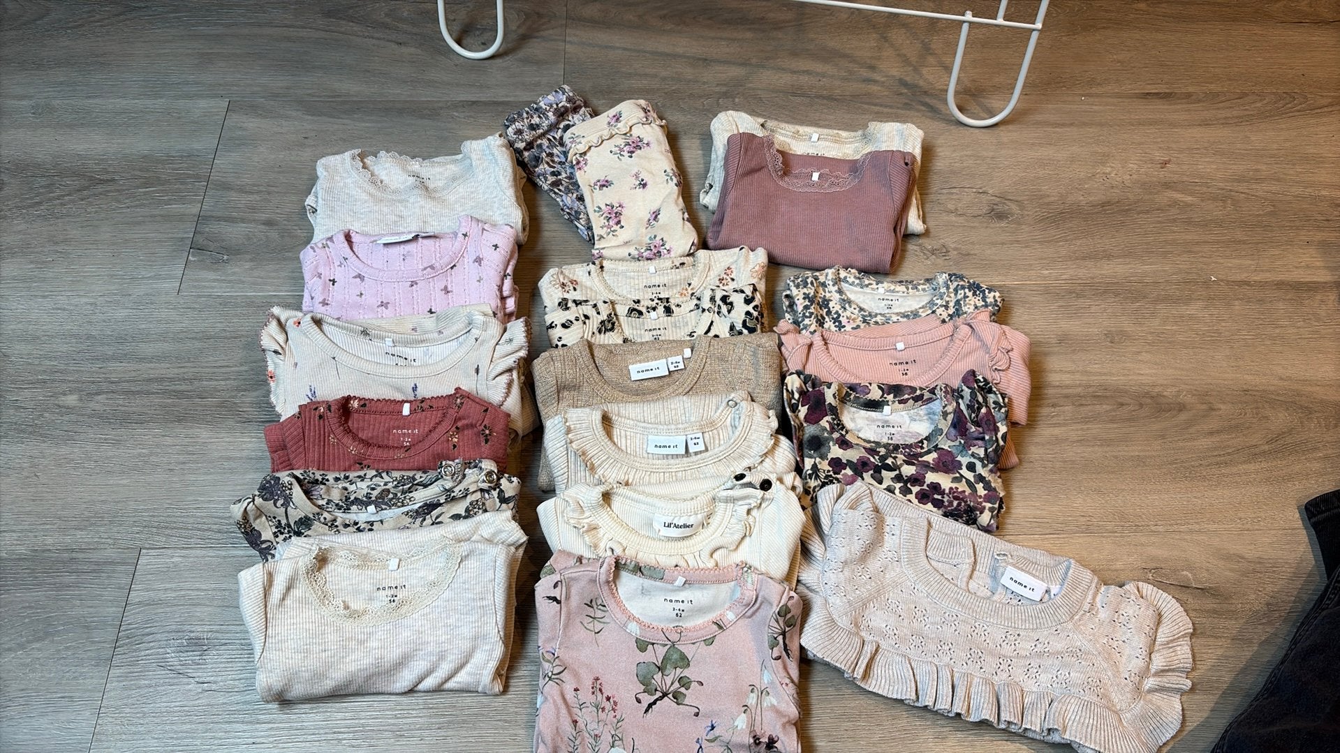 Groot pakket Name It kleding meisje maat 56-74, Ophalen of Verzenden, Zo goed als nieuw, Maat 62
