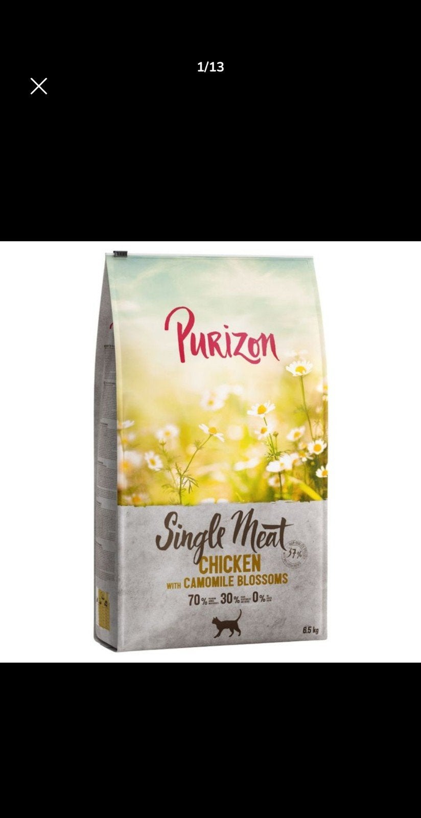 Purizon kattenvoer single meat 6,5 kg, Ophalen of Verzenden, Kat