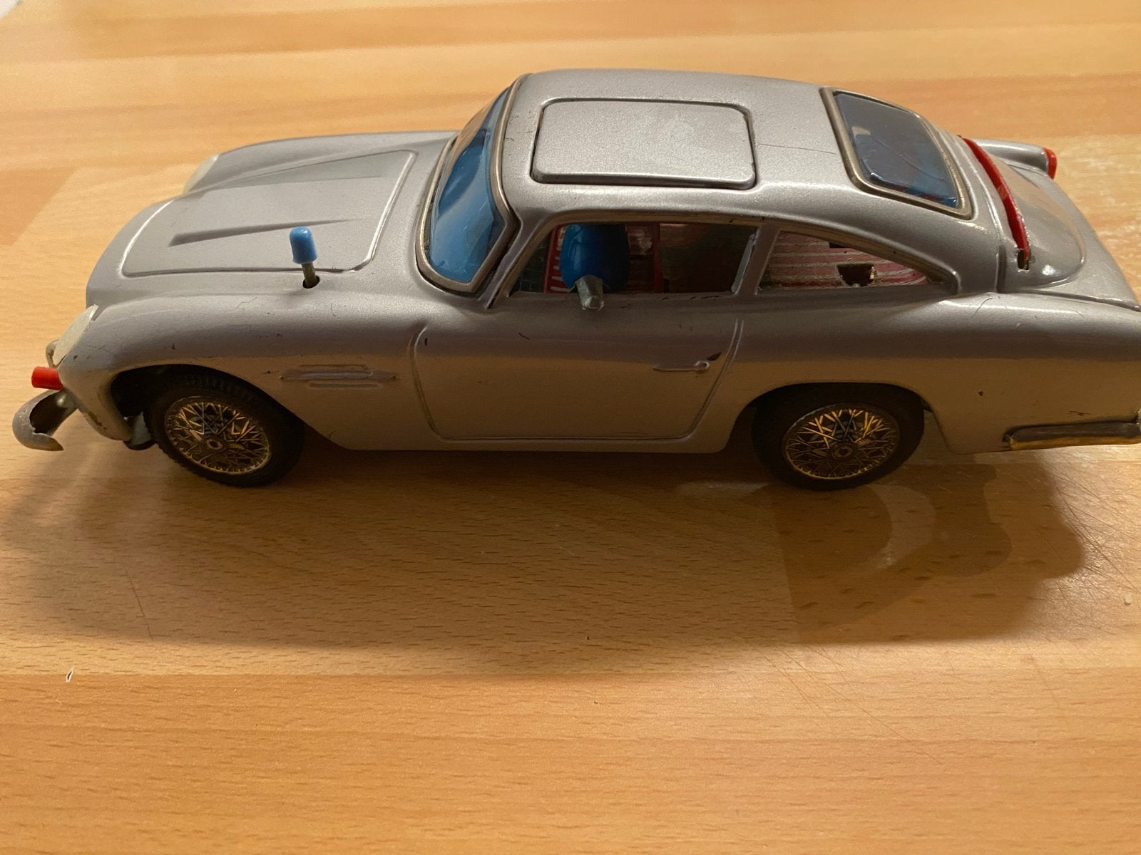 1965 James Bond 007 Aston Martin DB5 metal model, Ophalen of Verzenden, Gebruikt
