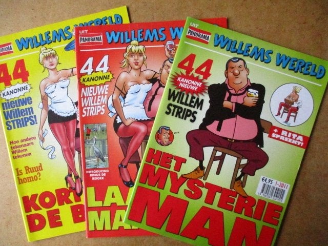 adv7697 willems wereld 5, Eén stripboek, Ophalen, Gelezen