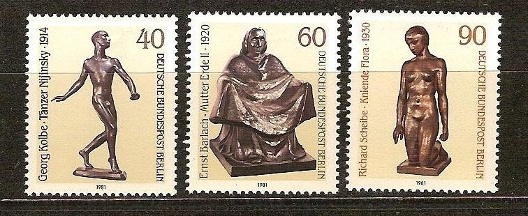 Berlin 655-657 postfris e.a. postfris Berlin, Ophalen of Verzenden, BRD, Postfris