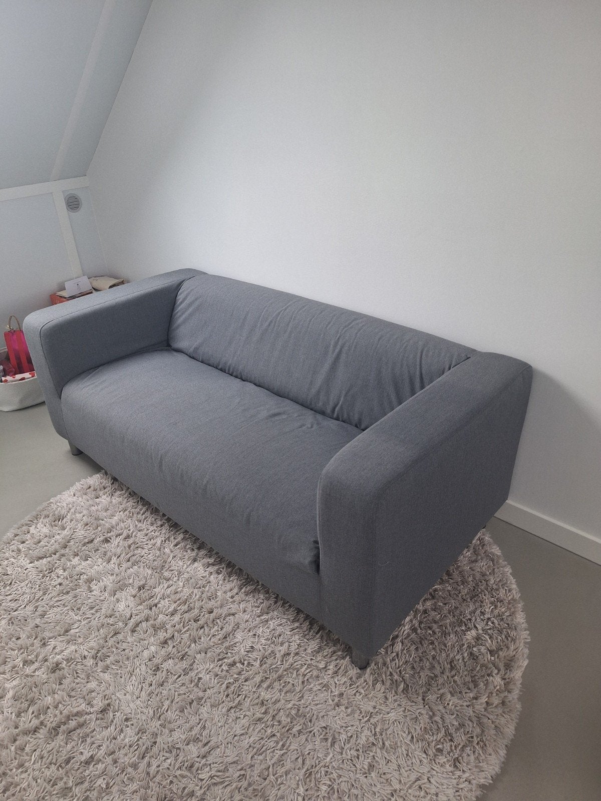 IKEA Klippan bank - Grijs, Ophalen, Gebruikt, 150 tot 200 cm, Tweepersoons