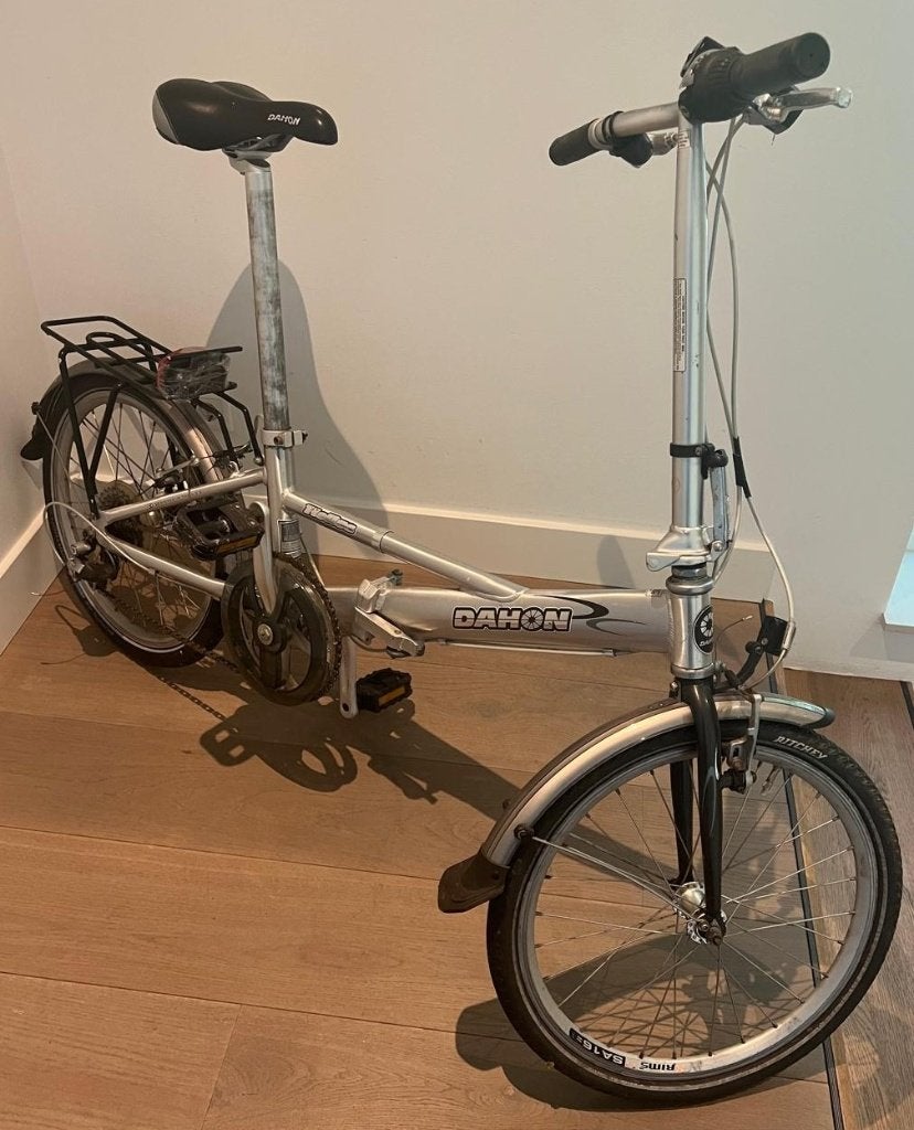 Vouwfiets Dohan Helios L/XL, Ophalen, 20 inch of meer, Gebruikt, Velgrem