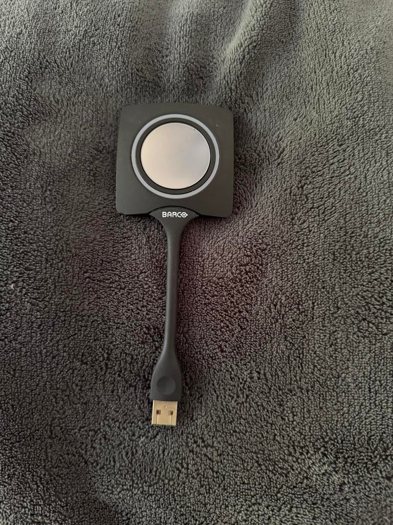 Barco ClickShare USB-C button aansluiting, Audio, Tv en Foto, Beamer-accessoires, Zo goed als nieuw, Beamerafstandsbediening, Ophalen of Verzenden
