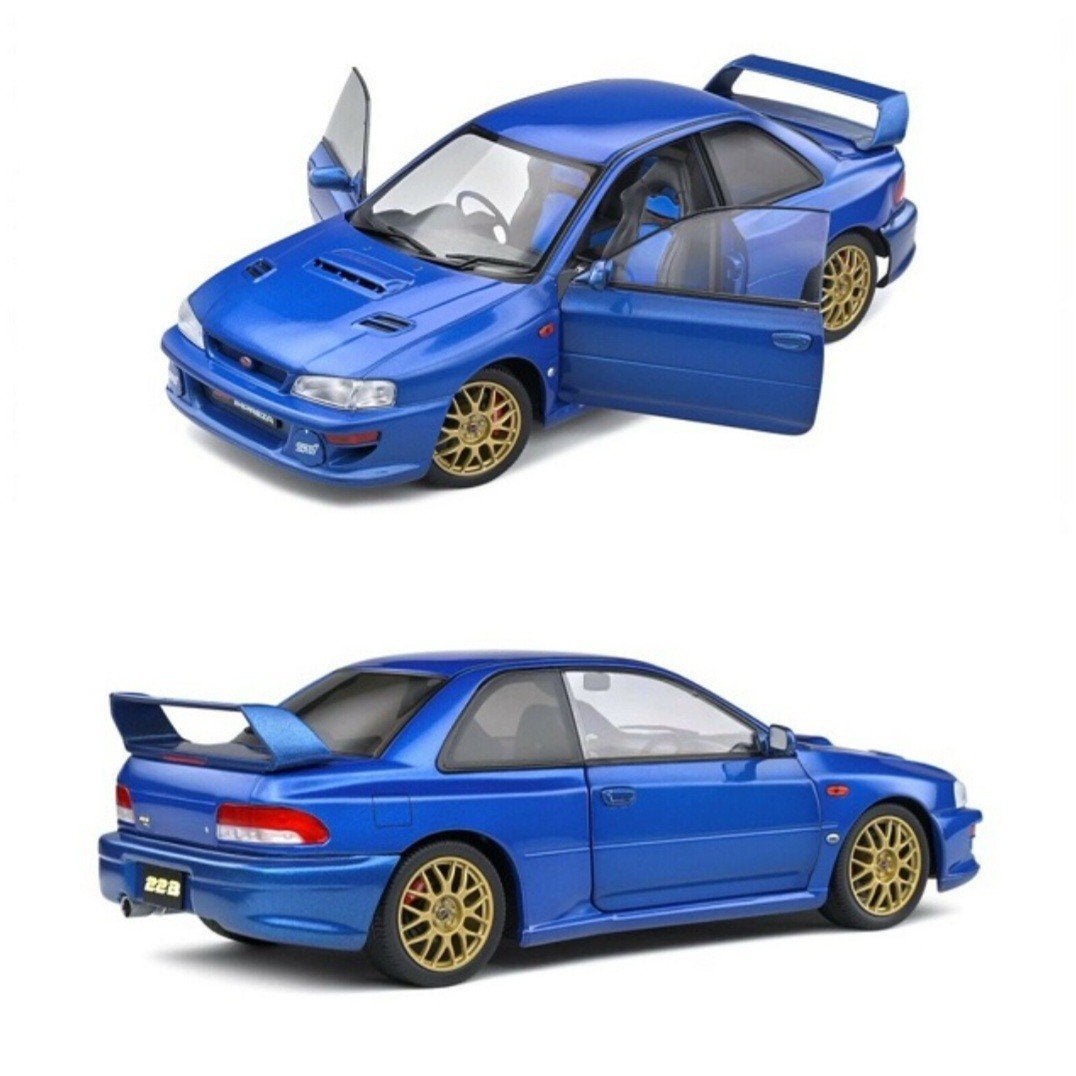 1:18 Subaru Impreza 22B STi Version Solido, Ophalen of Verzenden, Nieuw, Auto, Solido