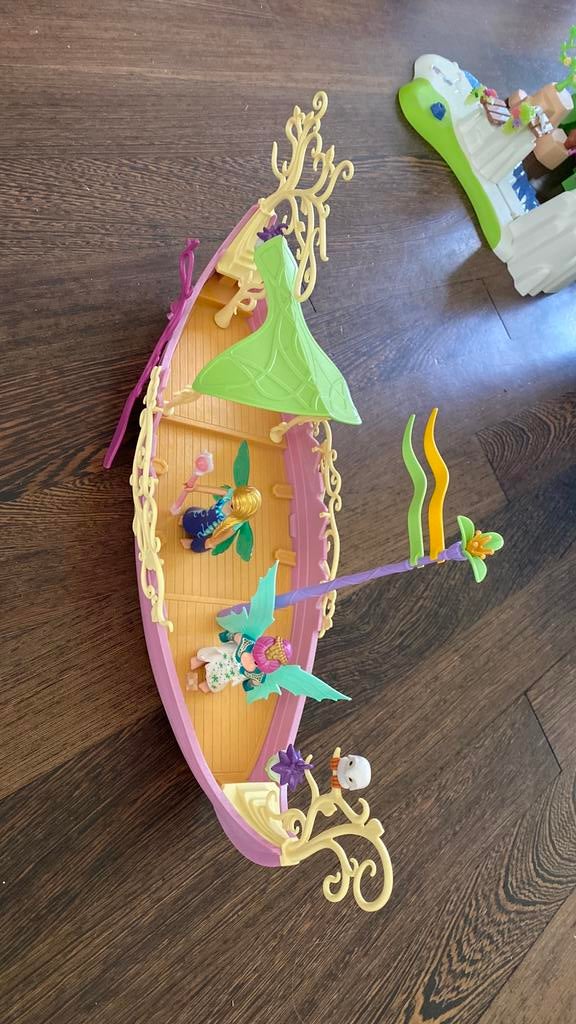 Playmobil elfenboot, Ophalen, Zo goed als nieuw