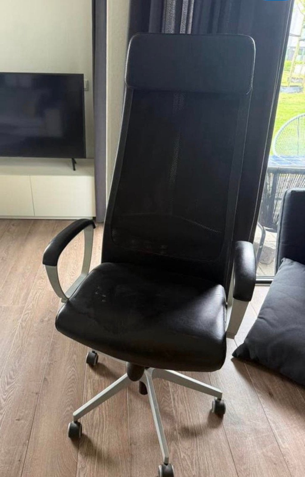 Ikea markus bureaustoel, Ophalen, Zo goed als nieuw, Zwart