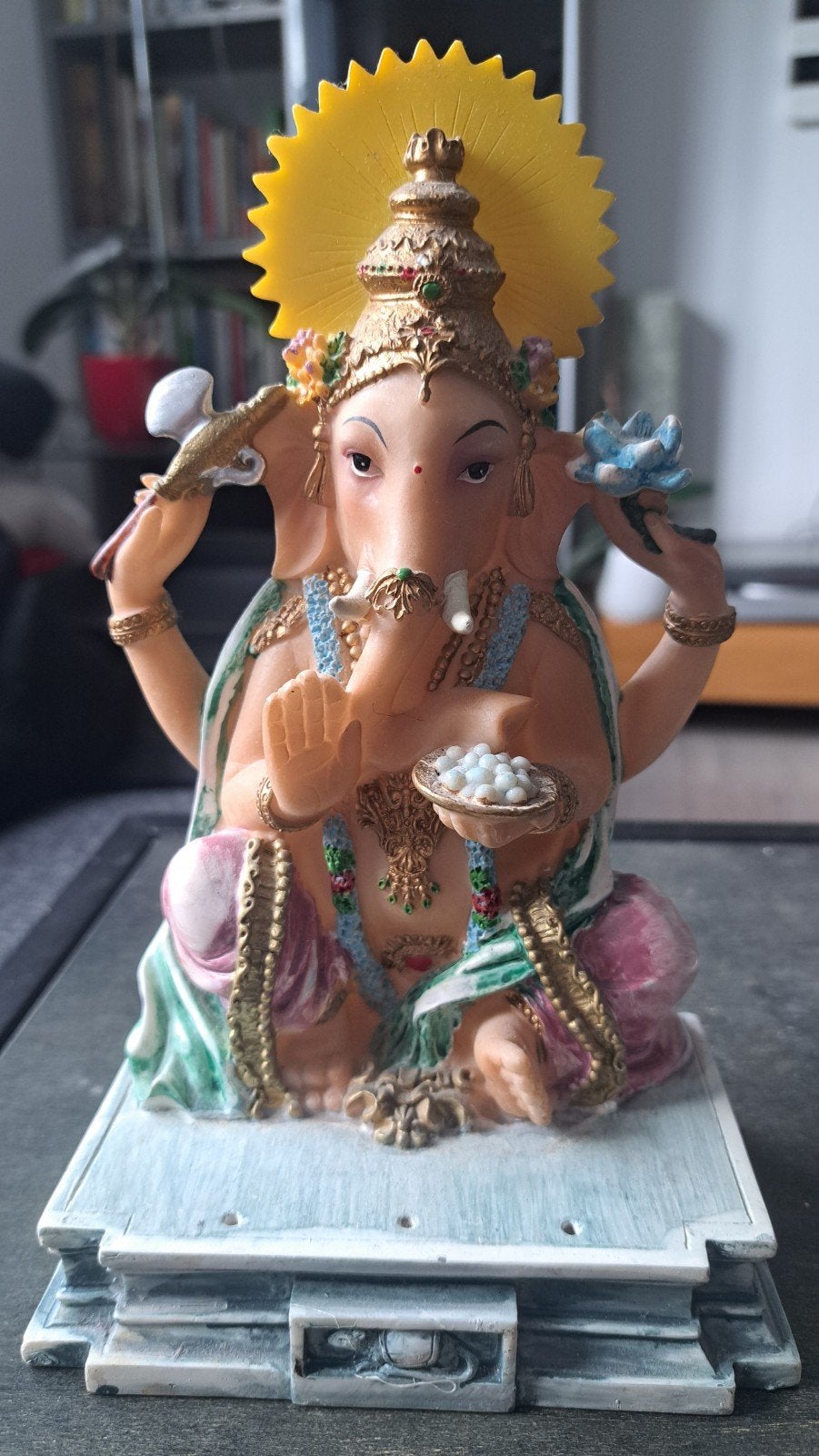 Boekensteun Ganesh, Huis en Inrichting, Ophalen of Verzenden