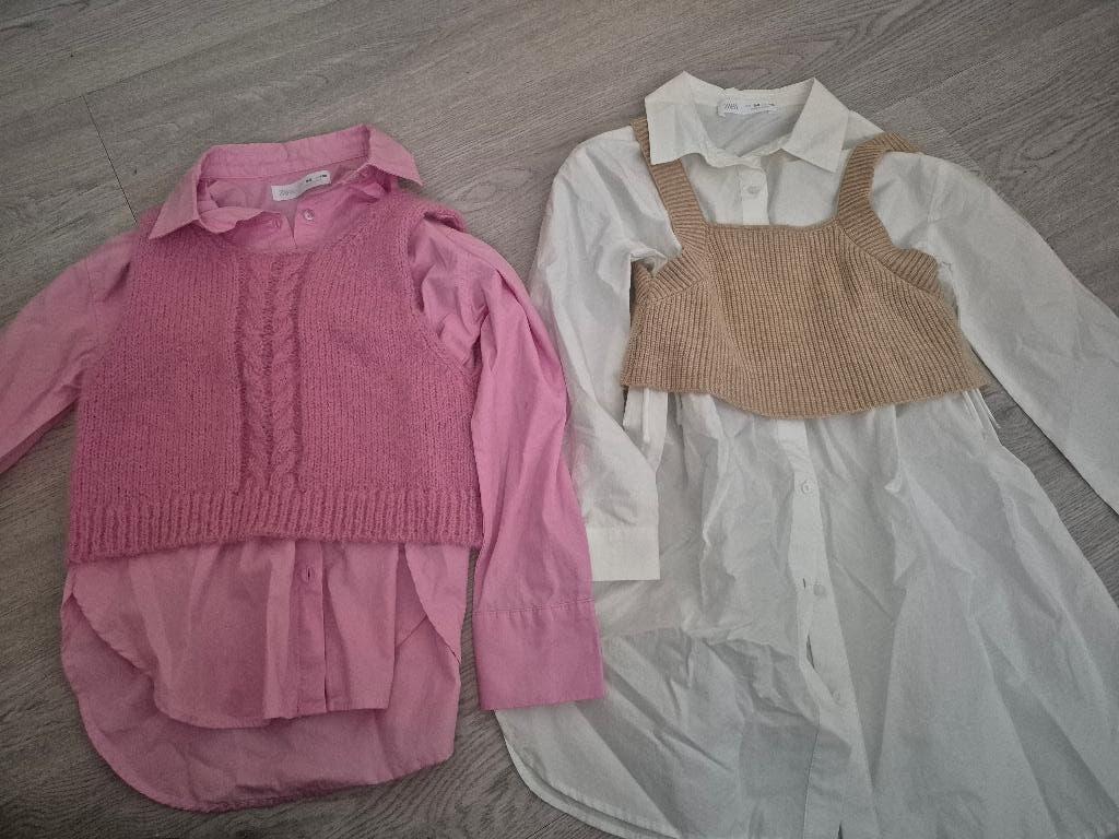 Meisjes kleding maat 130, Kinderen en Baby's, Kinderkleding | Maat 134, Ophalen, Zo goed als nieuw, Meisje