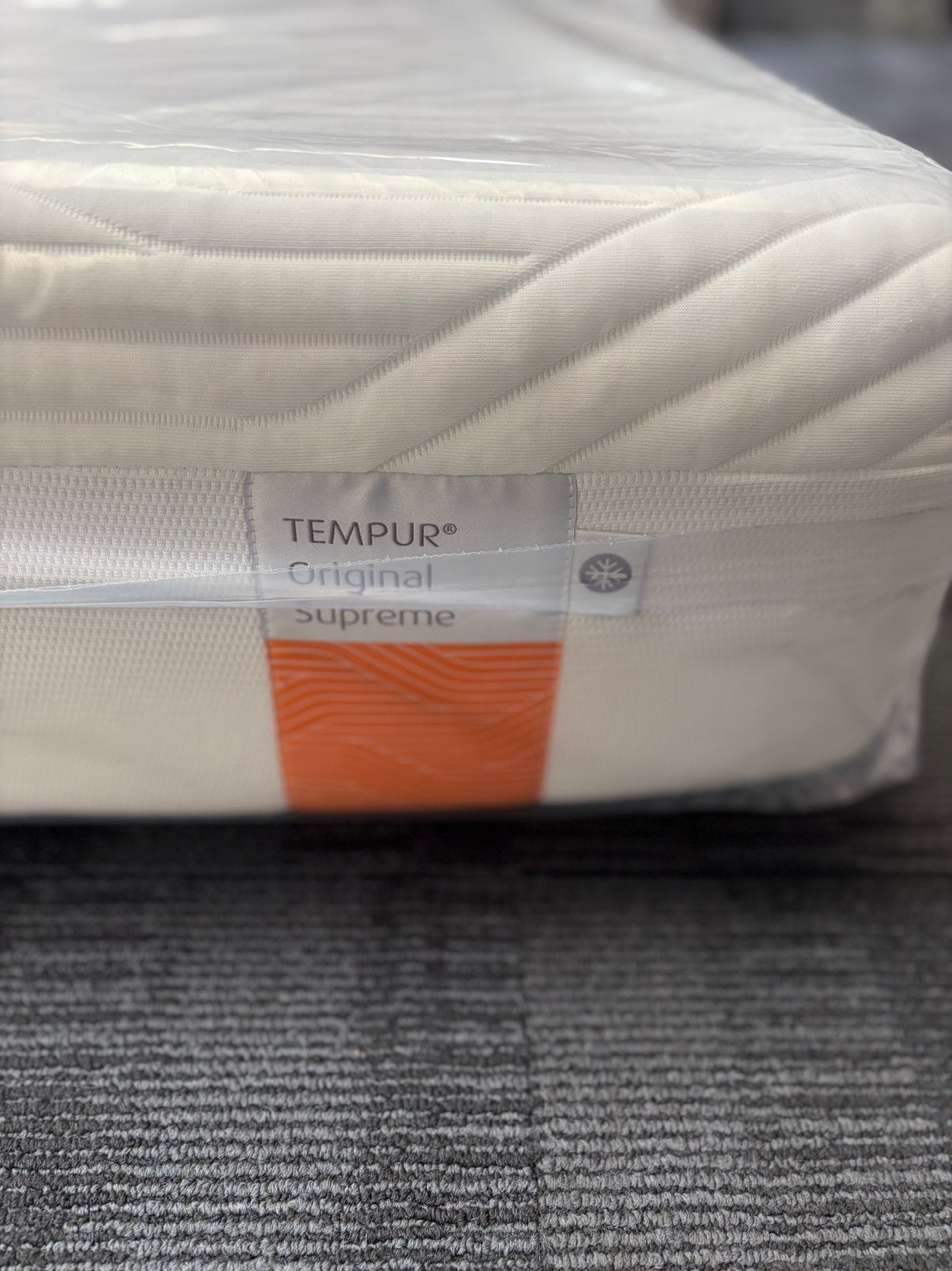 2x Tempur original suprème  | 90x220 | evt auping art.123, Huis en Inrichting, Ophalen of Verzenden, Zo goed als nieuw, Tweepersoons
