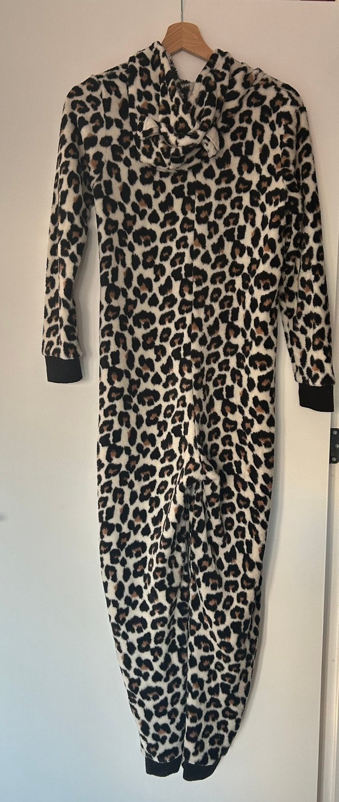 Panterprint onesie, Ophalen, Gedragen, Maat 34 (XS) of kleiner, Bruin