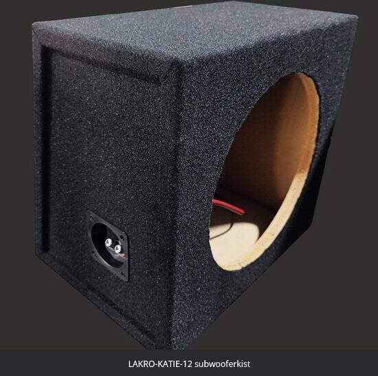 LAKRO-KATIE -12 - Subwooferkist - Lakro - 12 Inch -  27, Niet ingevuld, Niet ingevuld, Niet ingevuld