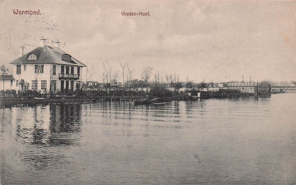 703-467-003 Warmond Vreden-Hoef, Ophalen of Verzenden, Voor 1920, Zuid-Holland