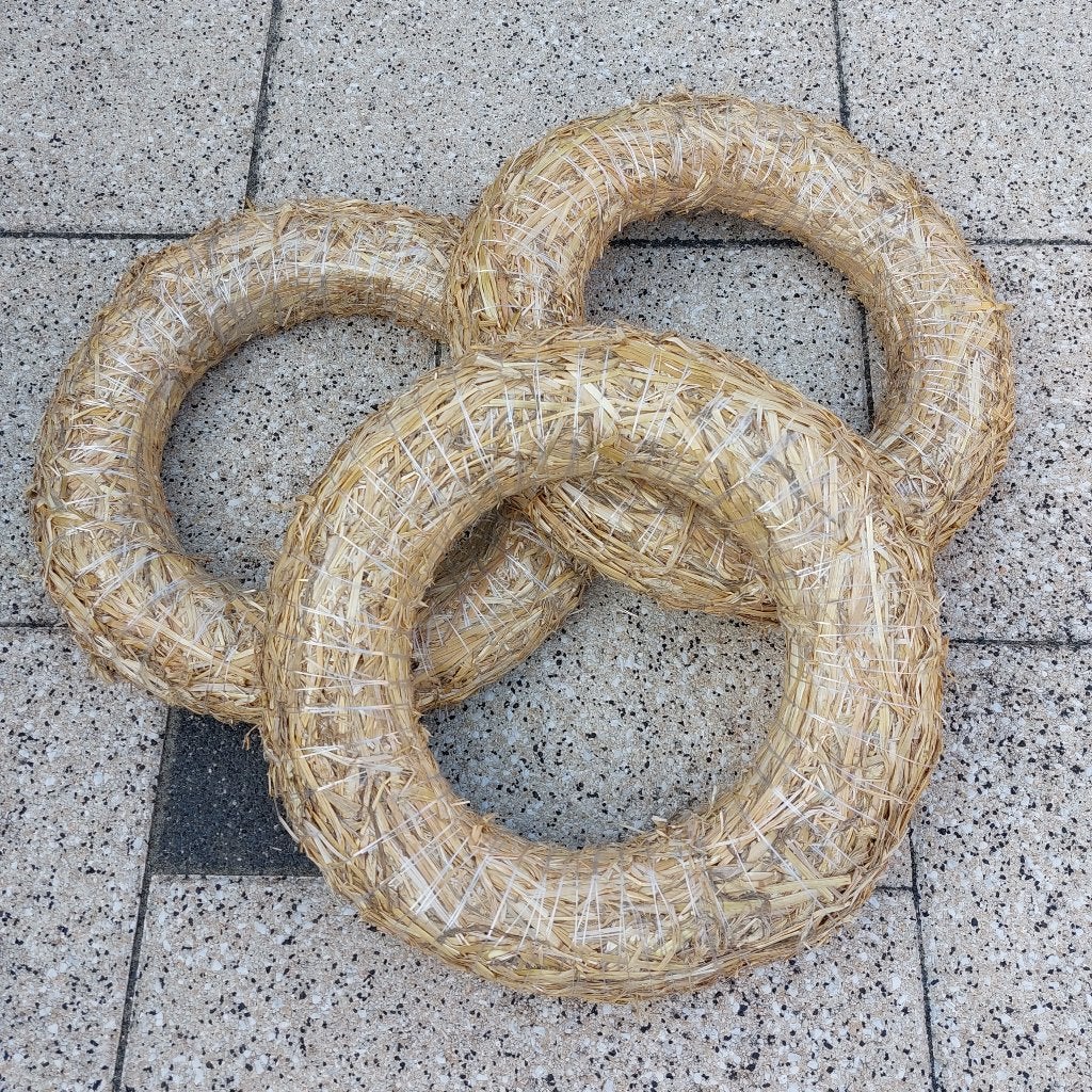 3 Strokransen van 50 cm, Ophalen of Verzenden, Nieuw, Natuurlijk materiaal, Knutselwerk