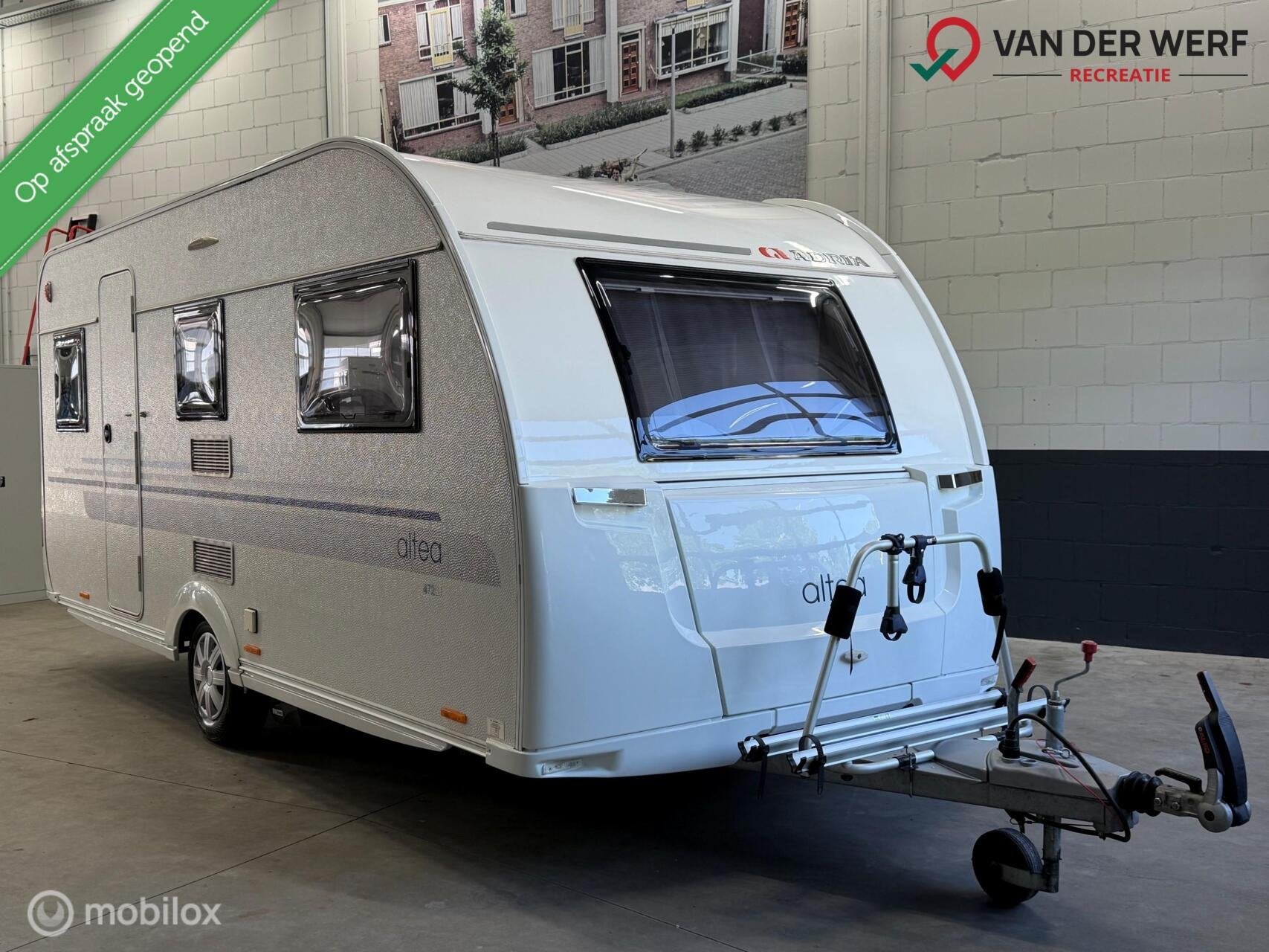 Adria ALTEA 472 LU I MOVER I LENGTE BEDDEN I 2014, Caravans en Kamperen, Schokbreker, Info@adria-mobil.nl, Tot en met 2, Bedrijf