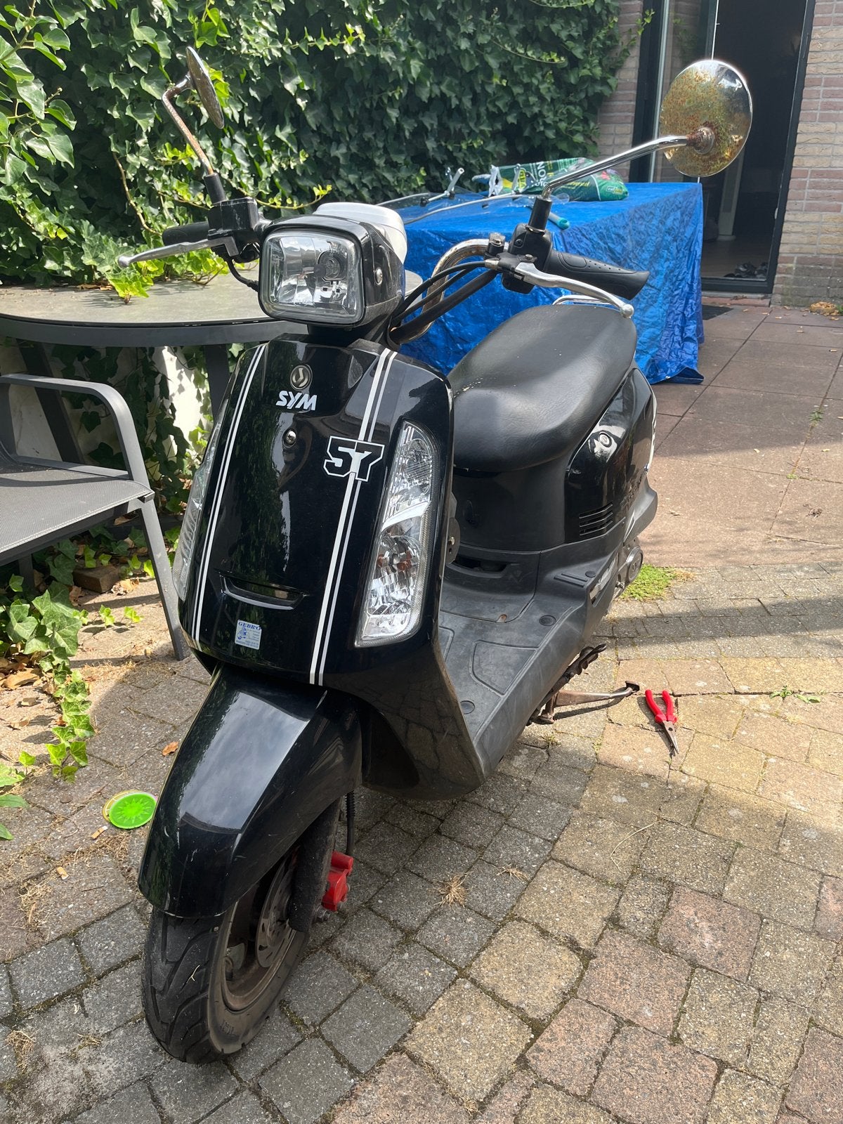 SYM scooter - start niet, carburateur probleem, Fietsen en Brommers, Brommers | Overige merken, Ophalen, Gebruikt, 0 versnellingen