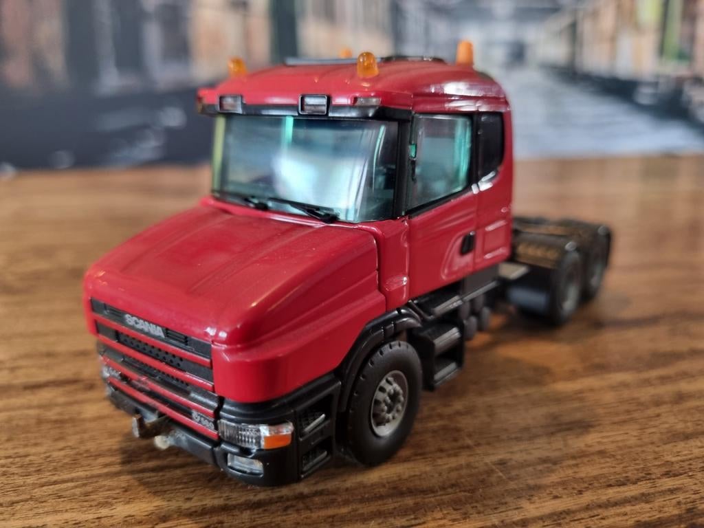 Tekno Scania Torpedo 3 assige Truck, Ophalen of Verzenden, Zo goed als nieuw