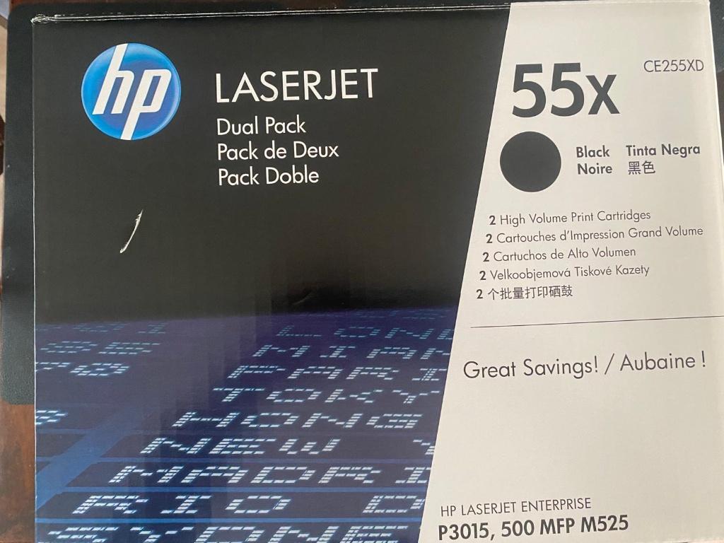 HP55x Toner Dual Pack, Computers en Software, Printerbenodigdheden, Ophalen of Verzenden, Nieuw, Toner, Hp
