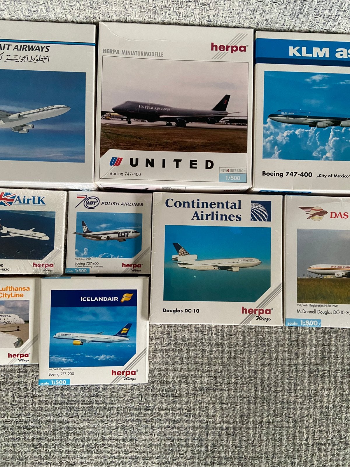 Herpa Wings 1:500, Ophalen of Verzenden, Nieuw, Schaalmodel