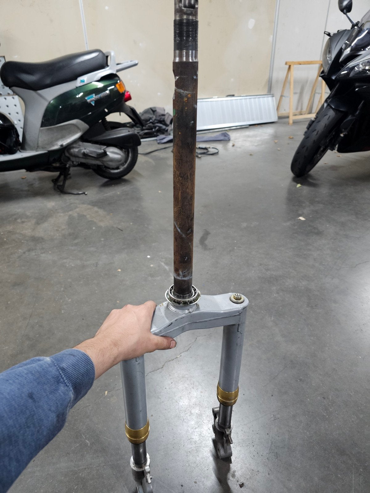 Gilera Runner goude ringen voorvork, Fietsen en Brommers, Ophalen, Gebruikt, Overige typen, Piaggio