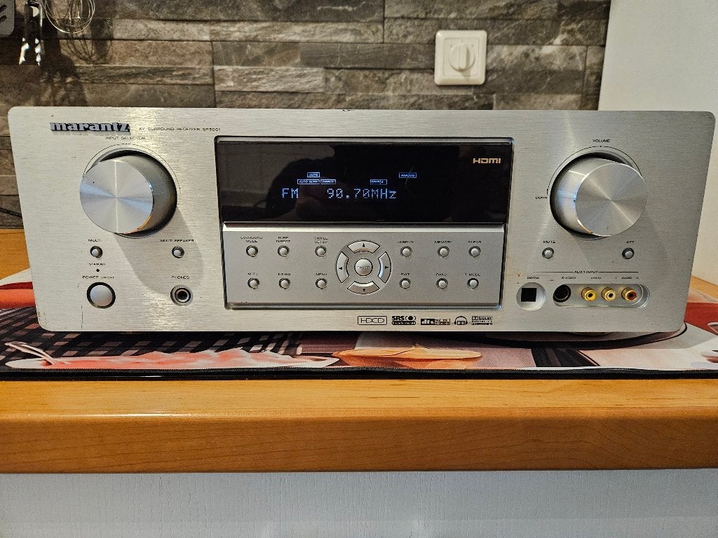 Marantz SR5001 7.1 Home cinema receiver, Marantz, Gebruikt, Ophalen of Verzenden, 120 watt of meer
