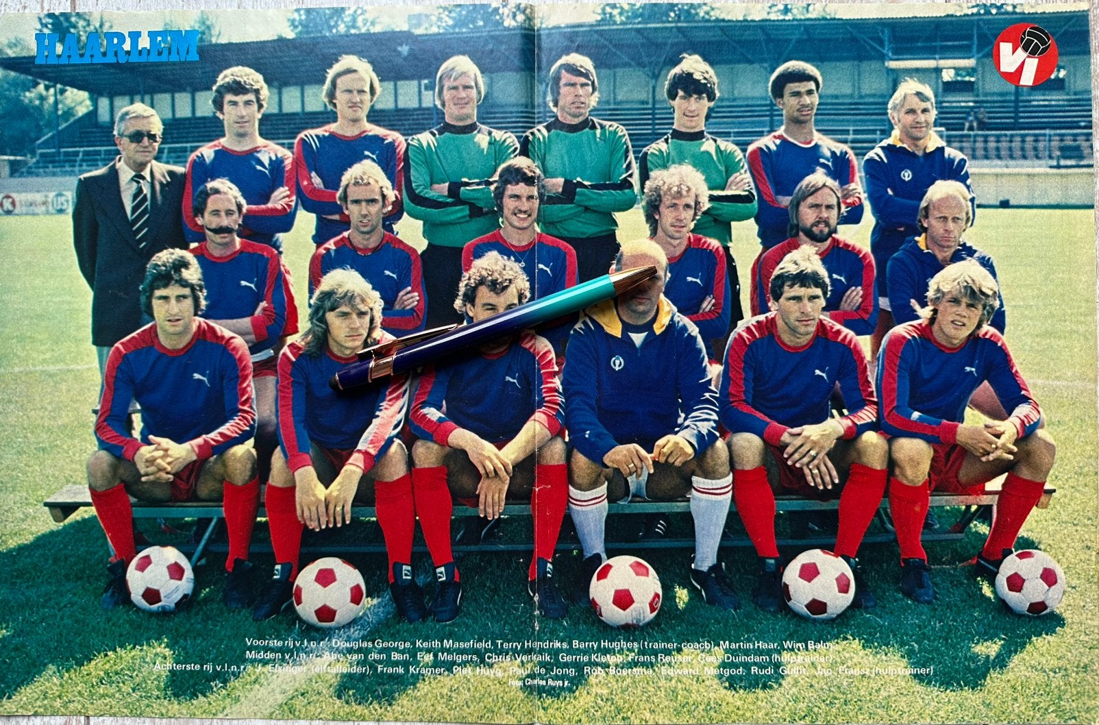 Posters HFC Haarlem - ZELDZAAM!, Ophalen of Verzenden, Gebruikt, A1 t/m A3, Overige onderwerpen