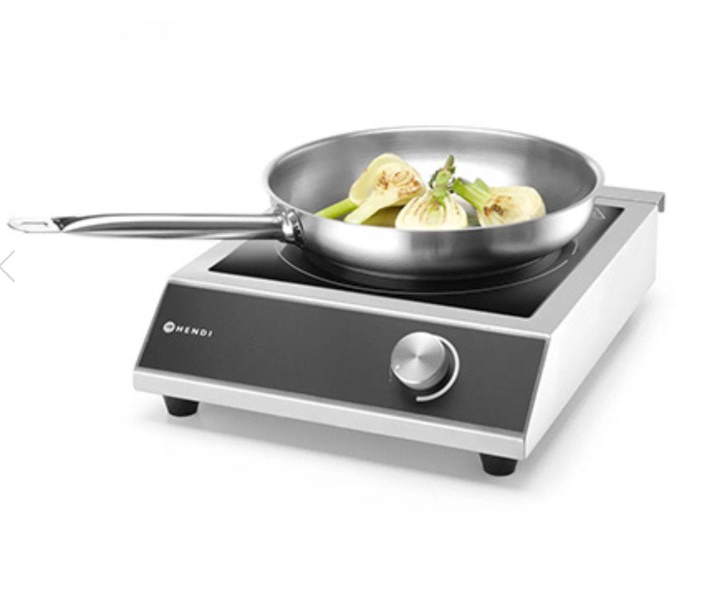 Hendi inductiekookplaat 3500 M, nieuw, Ophalen of Verzenden, Nieuw in verpakking, Fornuis, Frituur en Grillen