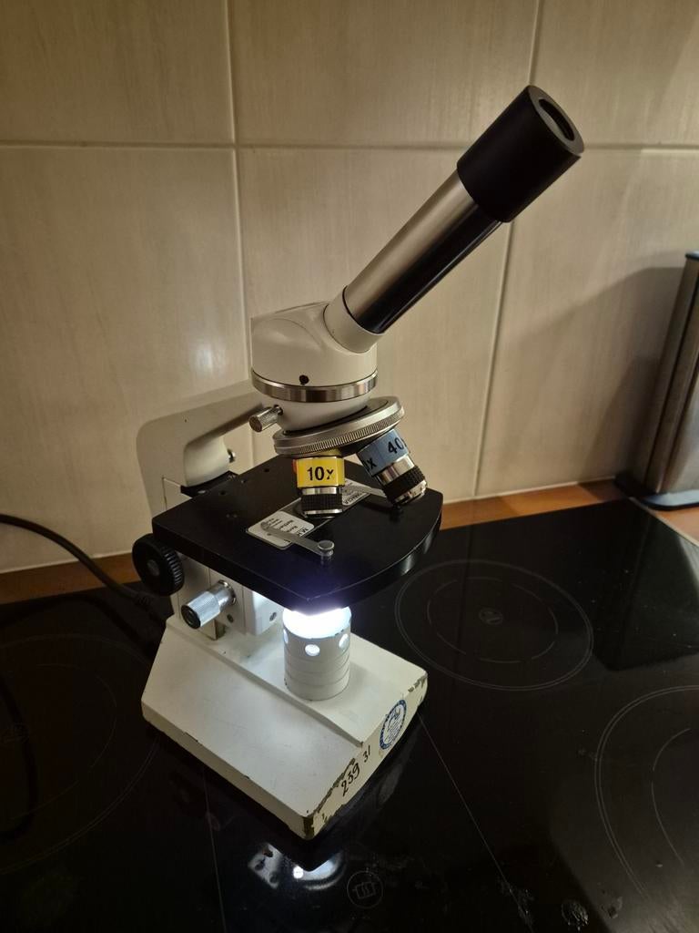 Euromex c-serie biologische microscoop, Ophalen of Verzenden, Refurbished, 400x tot 1000x, Biologische microscoop