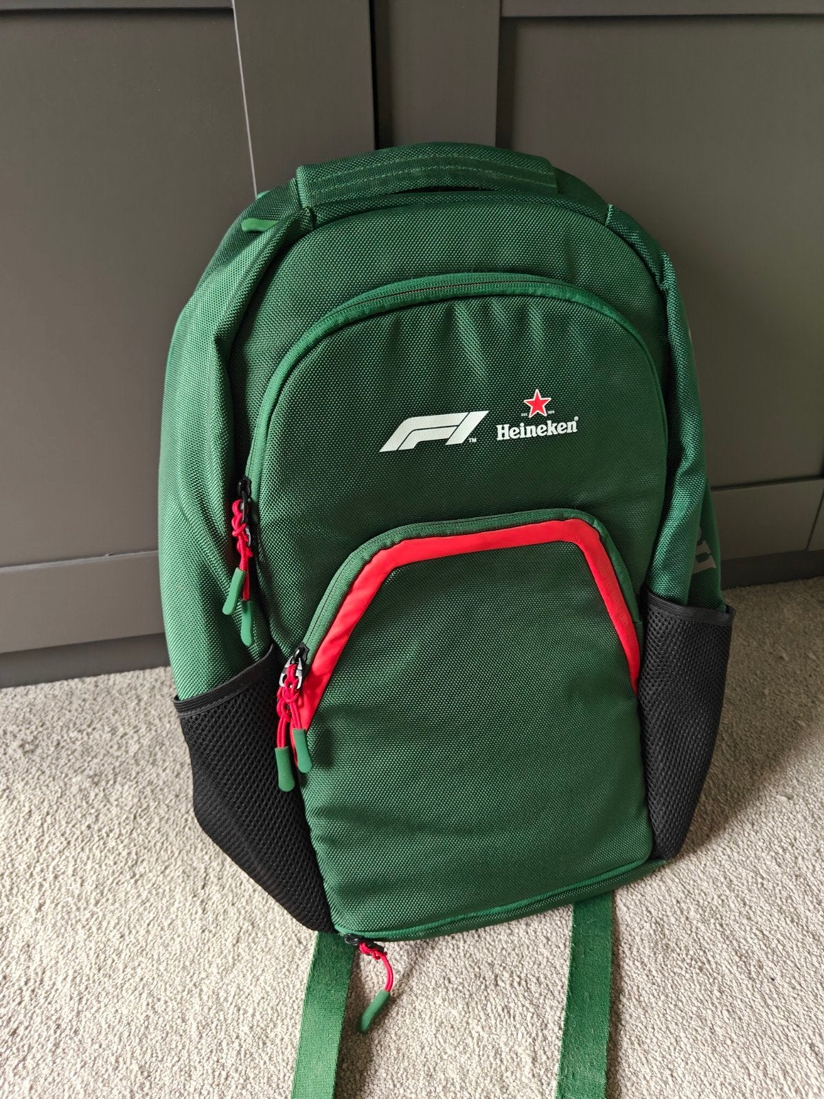 Comfortabele Heineken rugtas - Ideaal voor dagelijks gebruik, Ophalen of Verzenden, Overige merken, 30 tot 45 cm