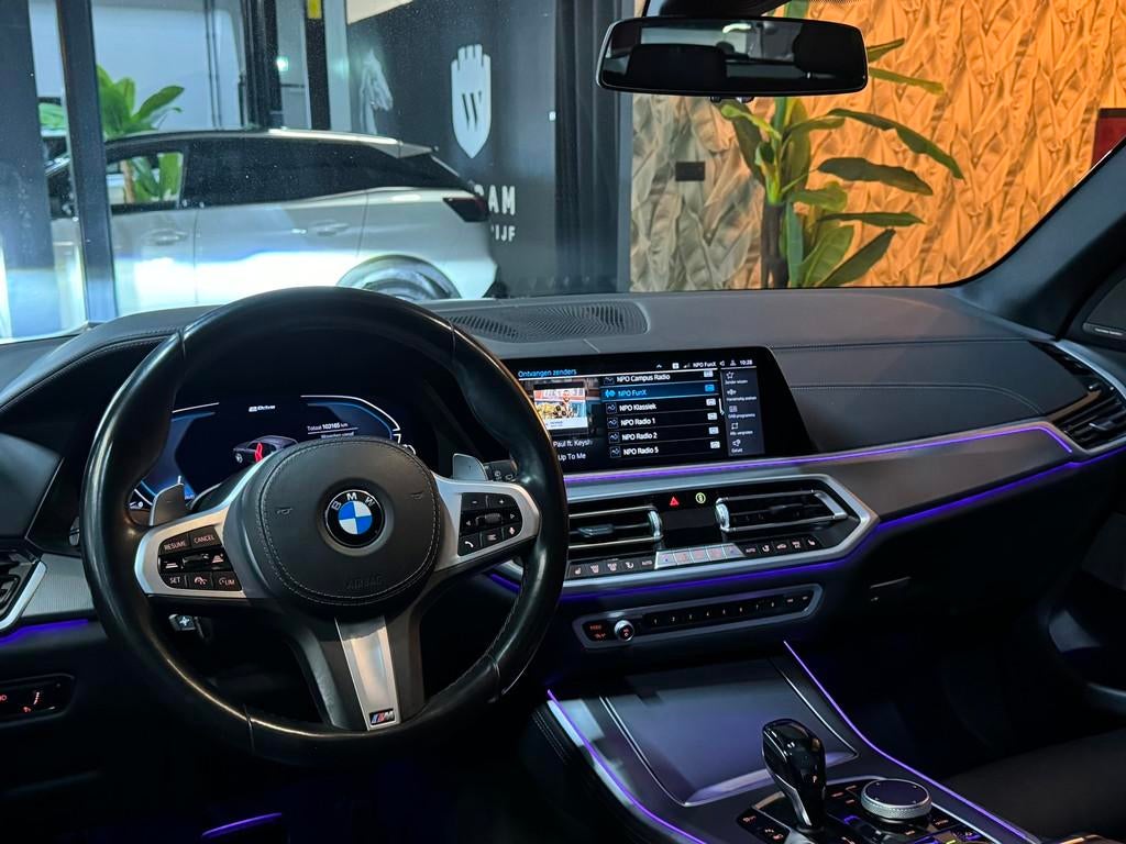 BMW X5 BMW X5 xDrive45e High Executive | M-Pakket | Plug-in, Auto's, BMW, Gebruikt, Met garantie (alle), Blauw, Vierwielaandrijving