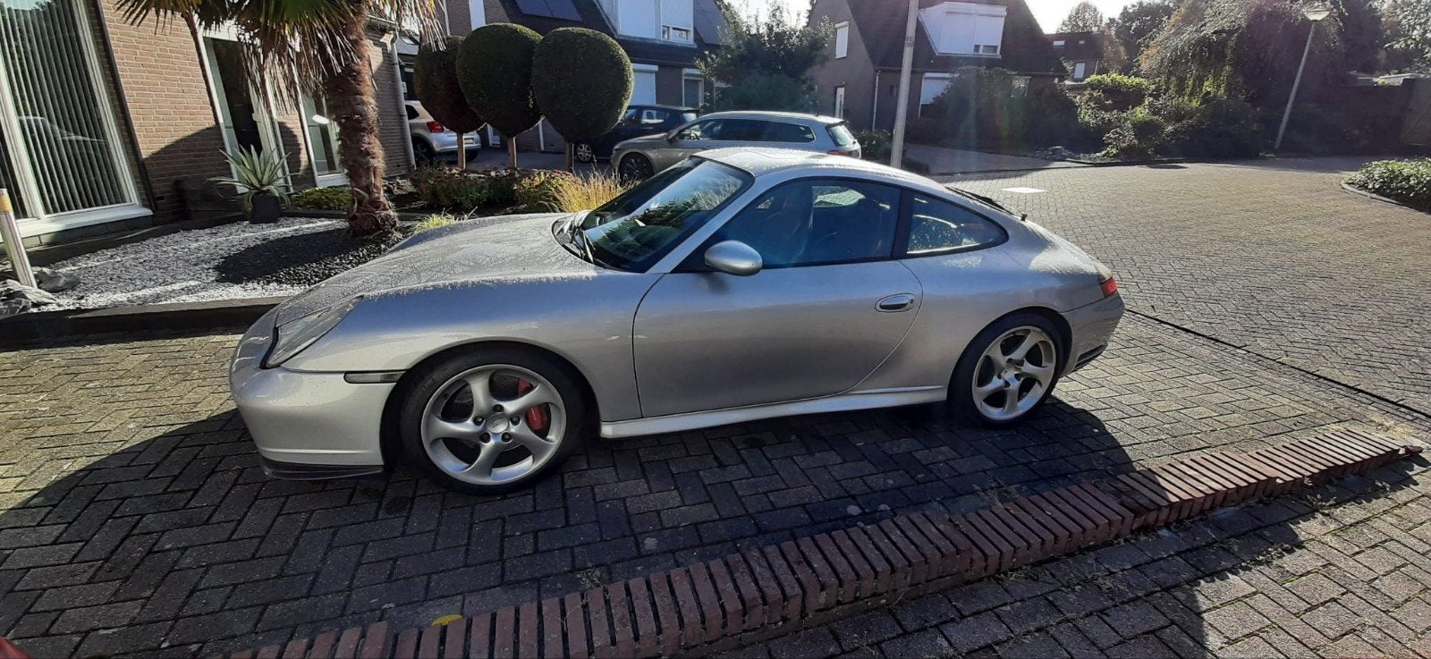Porsche 911 3.6 Carrera 4 S Coupe AUT 2002 Grijs, Automaat, Origineel Nederlands, 3596 cc, Vierwielaandrijving