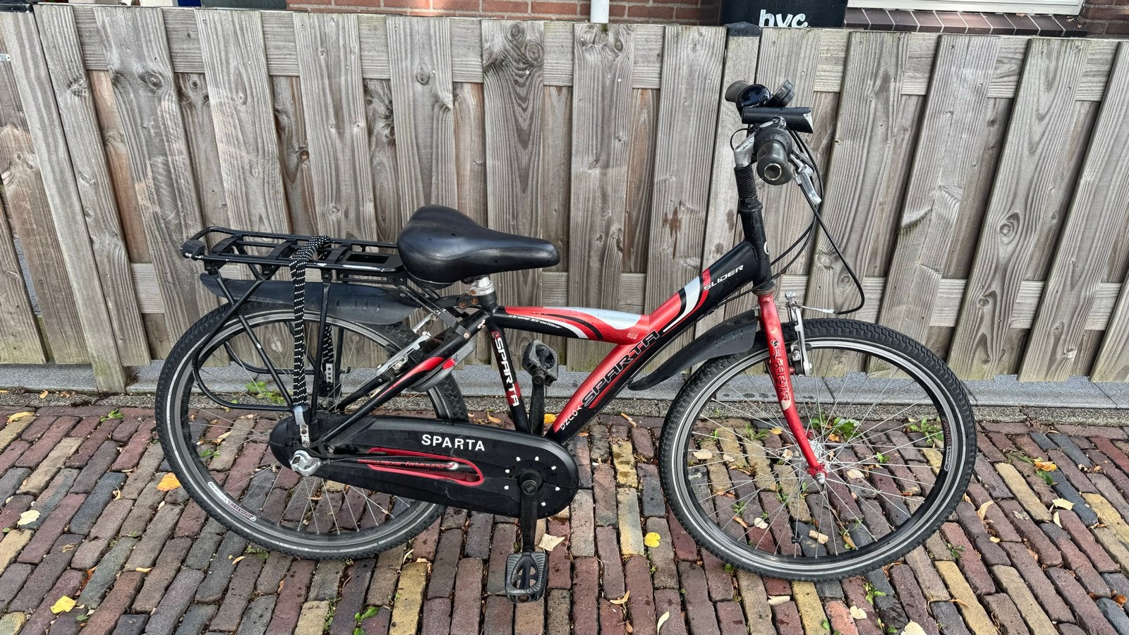 Sparta fiets met 3 versnellingen, Ophalen, Sparta, Gebruikt, Velgrem
