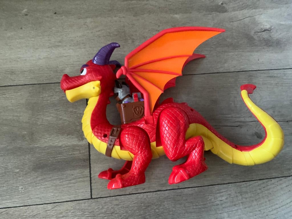 Paw Patrol Rescue Knights Rode Draak, Ophalen of Verzenden, Zo goed als nieuw