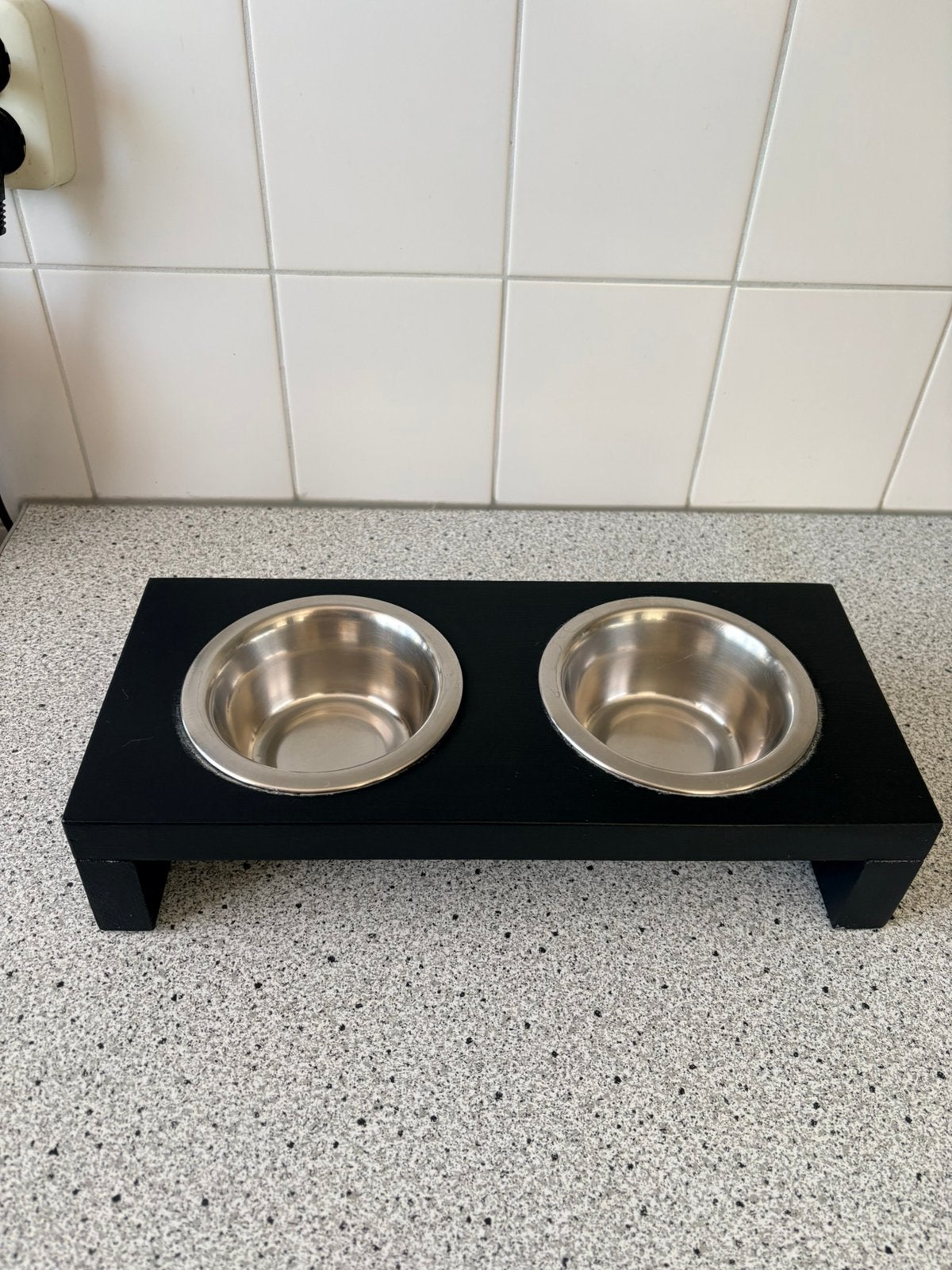 Honden katten voerbak drinkbak, Ophalen of Verzenden, Gebruikt