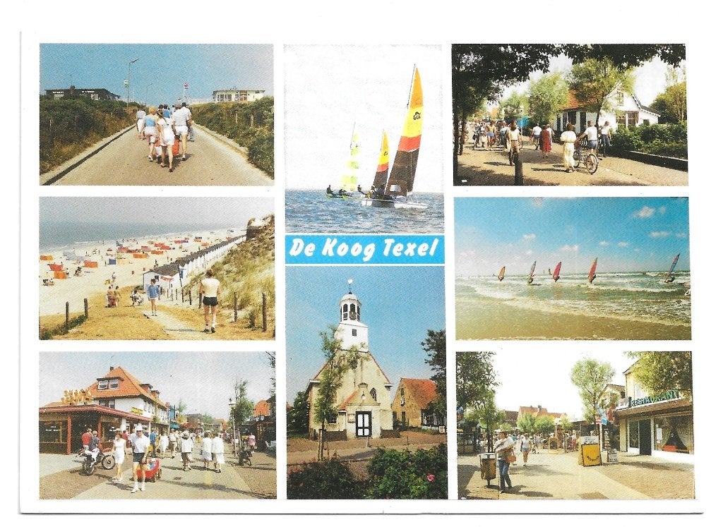 AK De Koog, Texel - Groeten uit...., Verzenden, 1960 tot 1980, Ongelopen, Waddeneilanden
