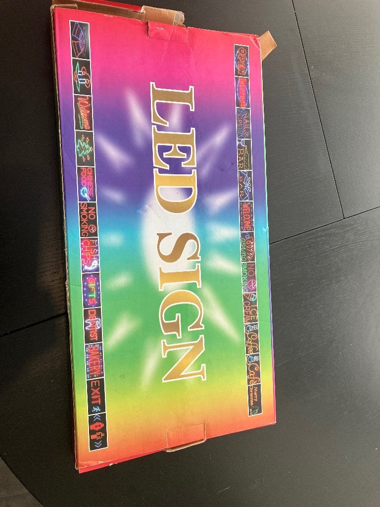Led sign voor pizza winkel, Ophalen of Verzenden, Nieuw, Lichtbak of (neon) lamp