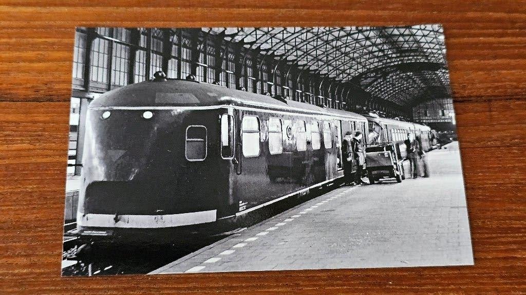 Foto TREIN NS Nederlandse Spoorwegen PTT Post Pec, Verzenden, Gebruikt, Trein, Overige typen