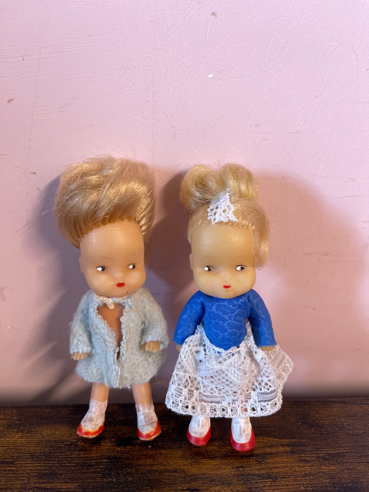 Vintage Ari Popjes - Set van 2, Verzamelen, Poppen, Ophalen of Verzenden, Gebruikt, Pop