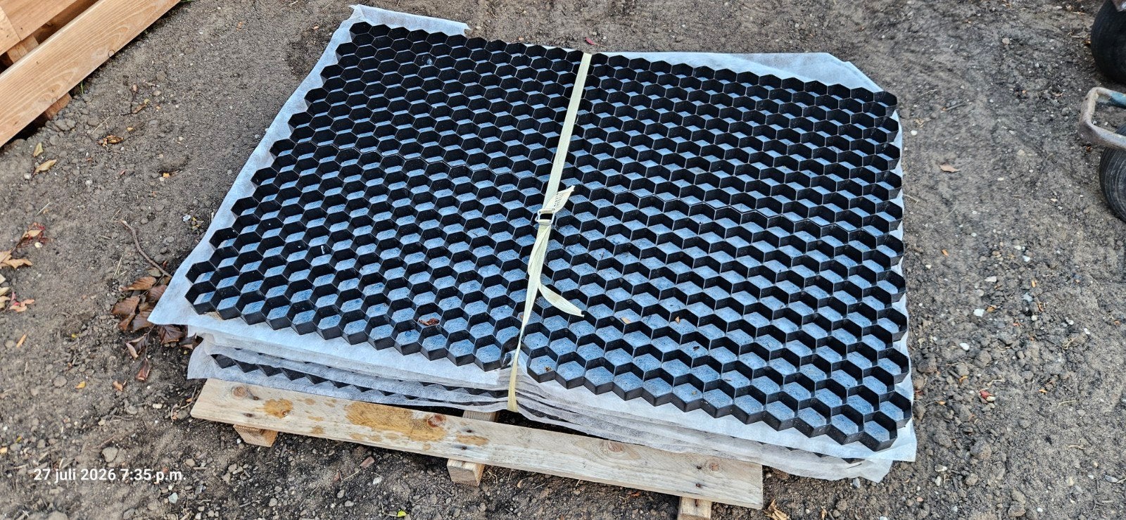 Grindplaten/grindmatten, Ophalen, Nieuw
