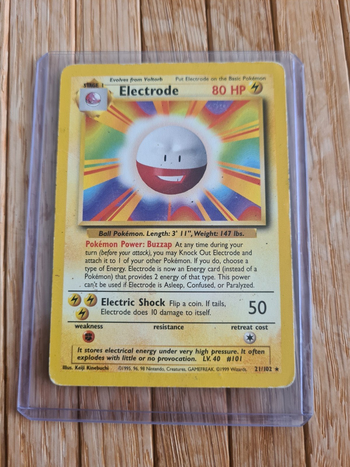 Electrode 1st Edition 20/64 (1999), Ophalen of Verzenden, Zo goed als nieuw, Losse kaart