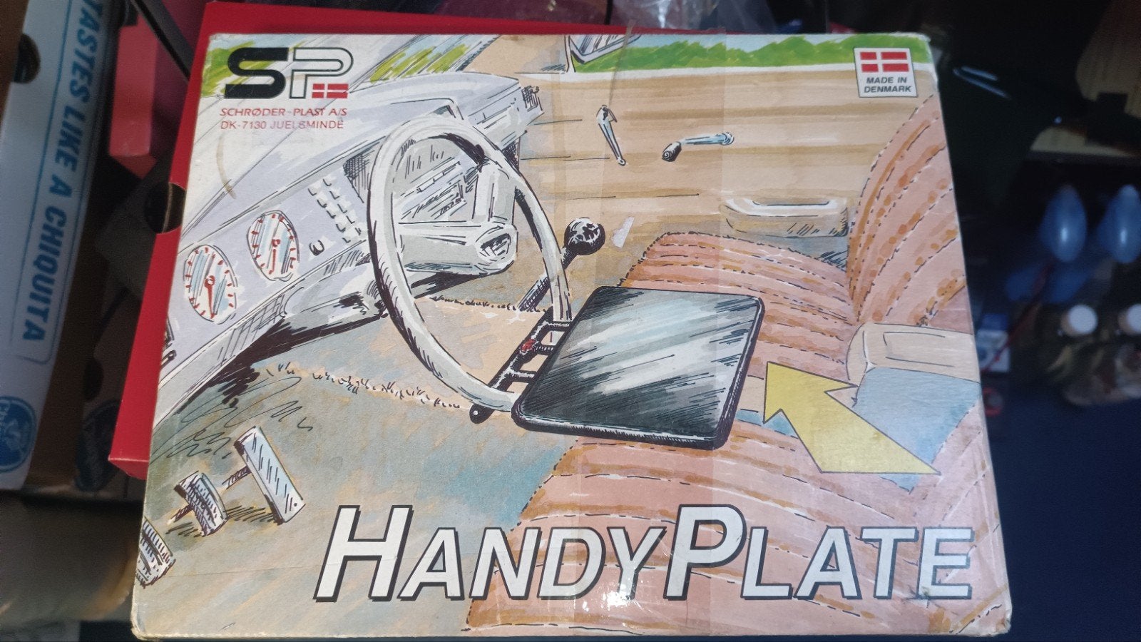 Nieuwe Retro HandyPlate - Made in Denmark, Ophalen of Verzenden, Nieuw