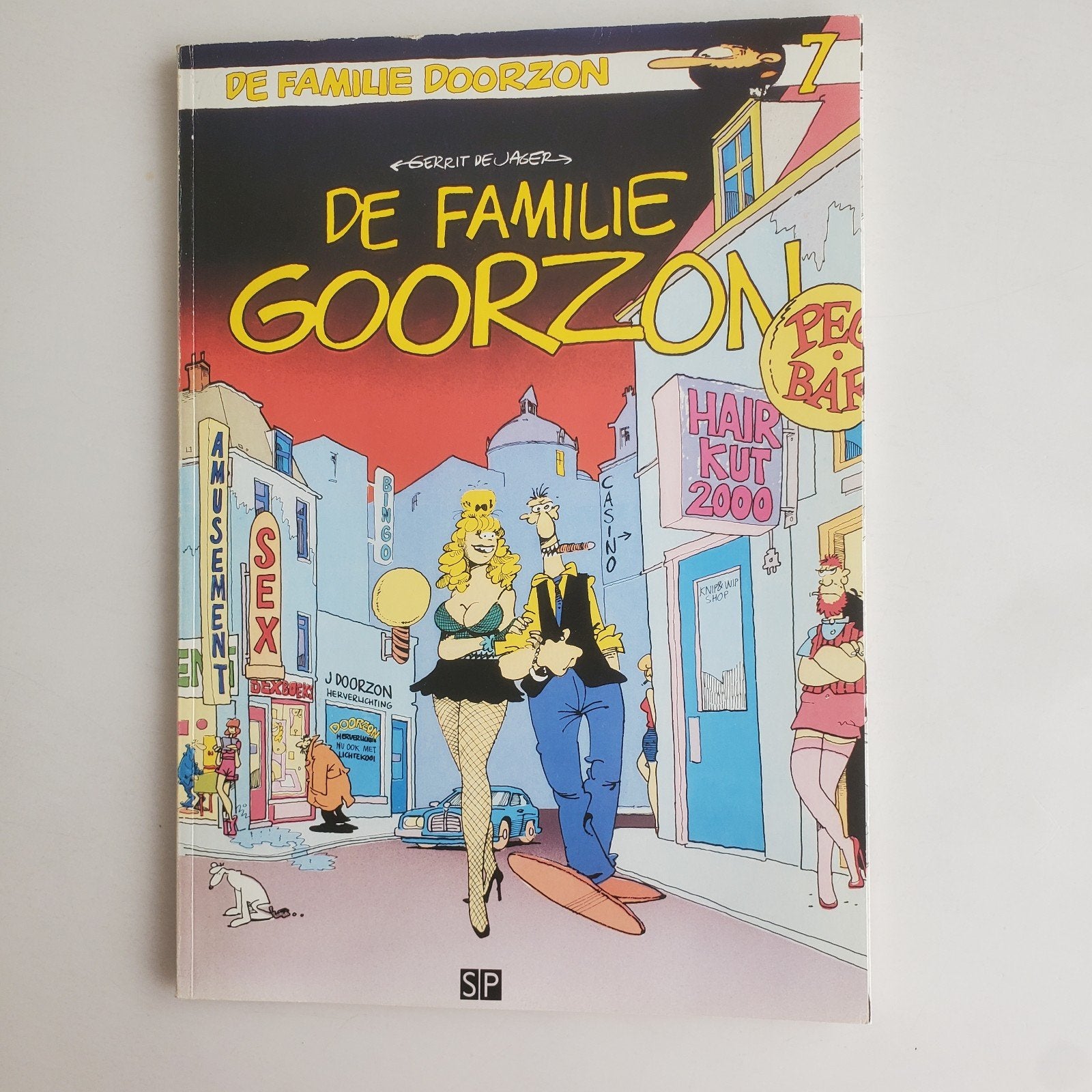 De Familie Goorzon - Gerrit de Jager (Stripboek), Eén stripboek, Ophalen of Verzenden, Gelezen, Gerrit de Jager