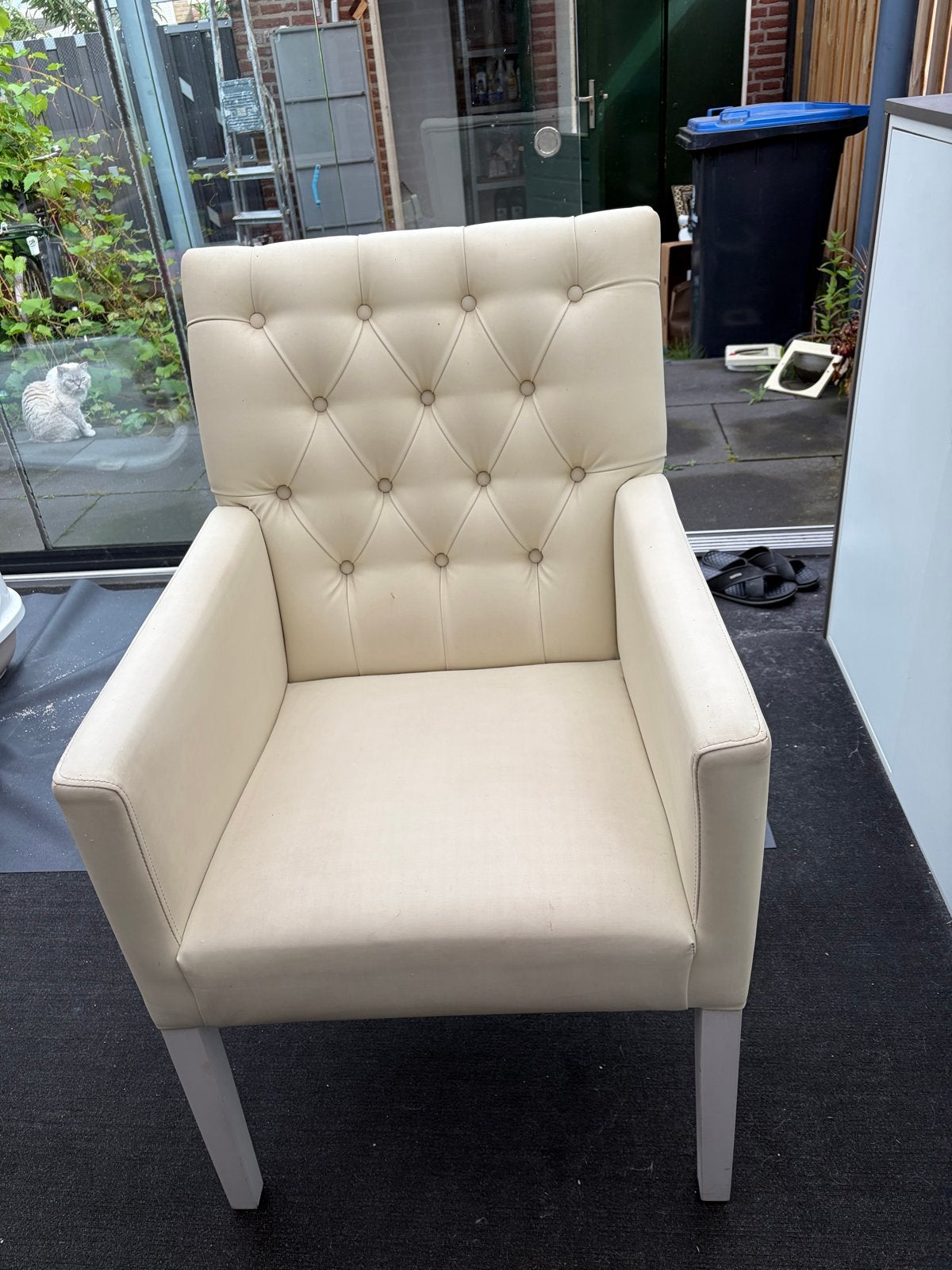 2 eetkamerstoel, Huis en Inrichting, Stoelen, Ophalen, Gebruikt, Overige kleuren, Eén