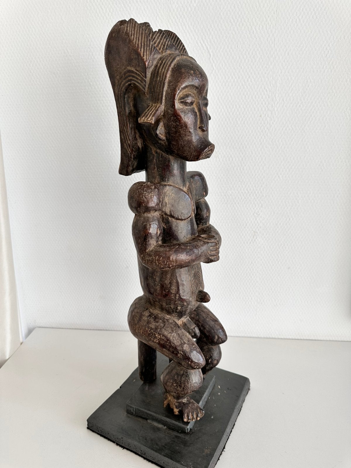 Fang Gabon Mvaï voorouderbeeld collectie Antropoloog 1930, Ophalen of Verzenden