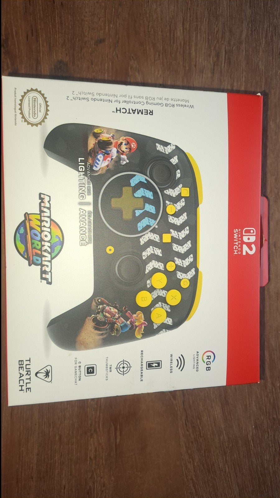 PDP Rematch Mario Kart World Nintendo Switch Controller, Ophalen of Verzenden, Nieuw, Met 1 controller, Switch Original