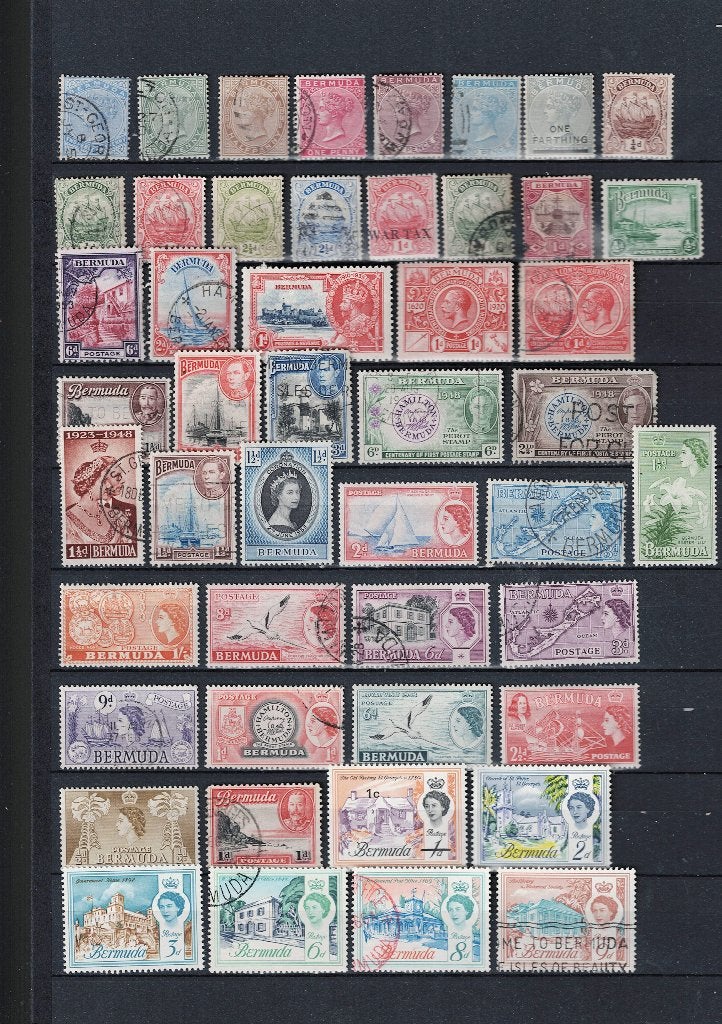 Bermuda  gestempeld en Postfris  (002), Verzenden, Gestempeld, Noord-Amerika