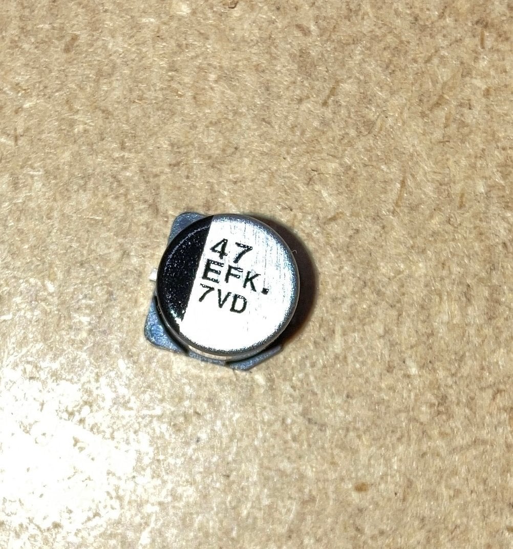 SMD Elco 47μF/25Vdc (250stuks), Ophalen of Verzenden, Nieuw