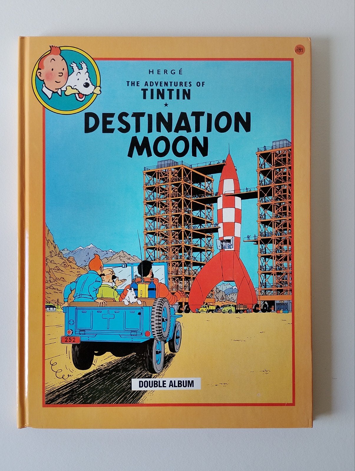 Kuifje/Tintin zeldzaam Engelstalig dubbelalbum 1991, Eén stripboek, Zo goed als nieuw, Hergé ,Casterman, Ophalen of Verzenden